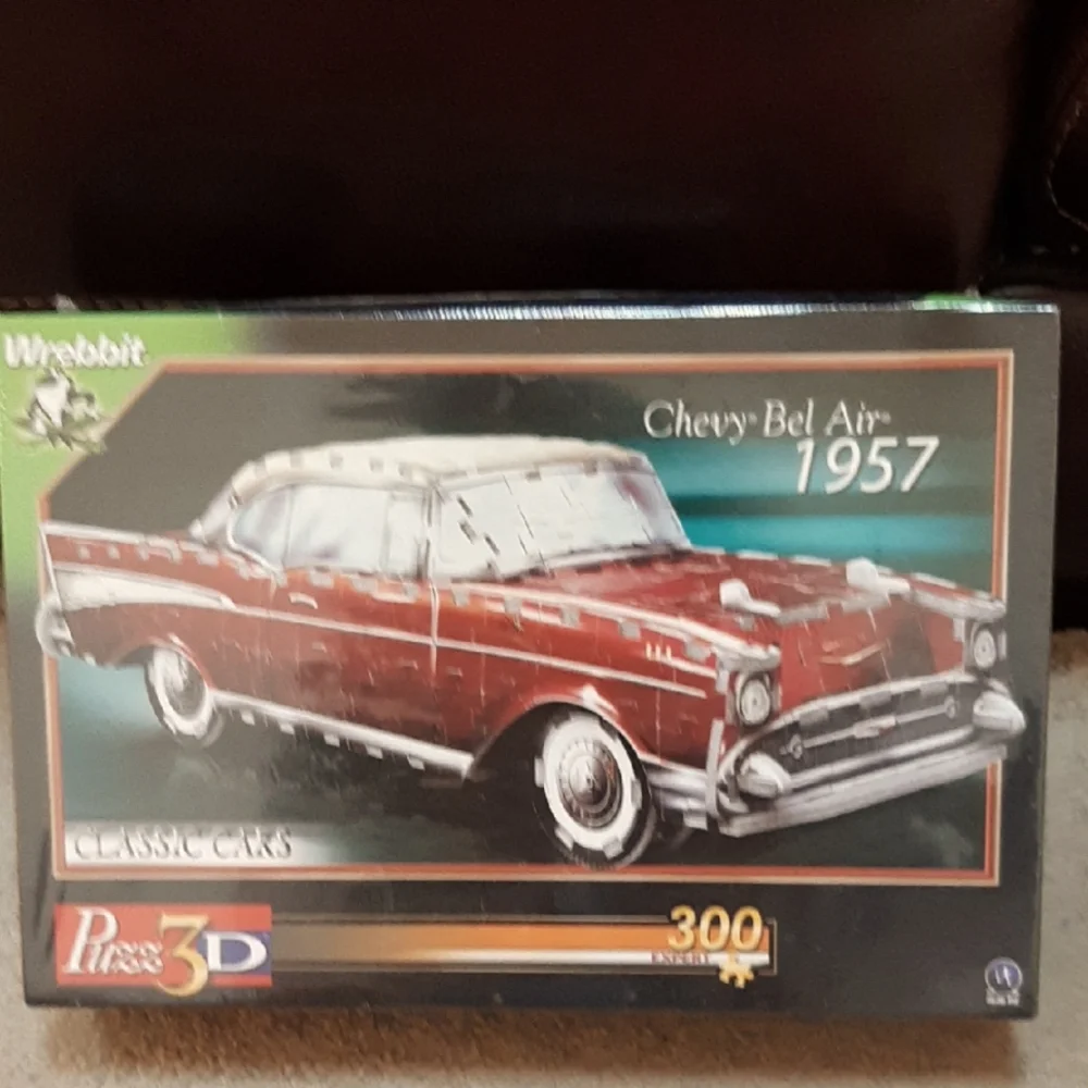Chevy Bel Air 1957 3D Puzzle New In Sealed Box